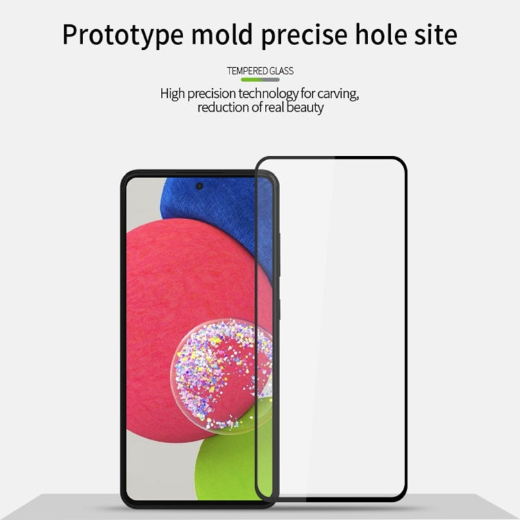 For Honor X8A MOFI 9H 2.5D Full Screen Tempered Glass Film(Black) - Honor Tempered Glass by MOFI | Online Shopping South Africa | PMC TechLife