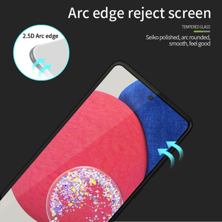 For Honor X8A MOFI 9H 2.5D Full Screen Tempered Glass Film(Black) - Honor Tempered Glass by MOFI | Online Shopping South Africa | PMC TechLife