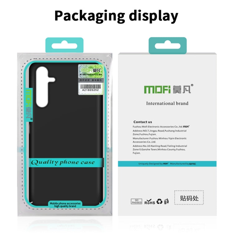 For Samsung Galaxy S25 Ultra 5G MOFI Frosted PC Ultra-thin Hard Phone Case(Black) - Galaxy S25 Ultra 5G Cases by MOFI | Online Shopping South Africa | PMC Jewellery | Buy Now Pay Later Mobicred