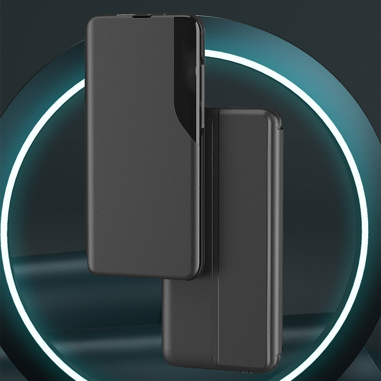For Honor X9b Attraction Flip Holder Leather Phone Case(Blue) - Honor Cases by PMC TechLife | Online Shopping South Africa | PMC TechLife | Buy Now Pay Later Mobicred