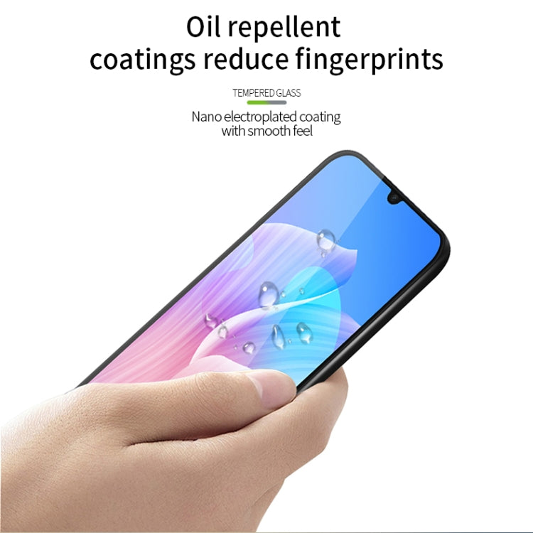 For Samsung Galaxy M34 MOFI 9H 3D Explosion-proof Curved Screen Tempered Glass Film(Black) - Galaxy Tempered Glass by MOFI | Online Shopping South Africa | PMC TechLife