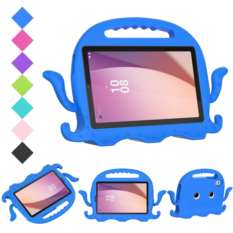 For Lenovo Tab M9 2023 Octopus Style EVA Hybrid PC Shockproof Tablet Case with Strap(Blue) - Lenovo by PMC TechLife | Online Shopping South Africa | PMC TechLife | Buy Now Pay Later Mobicred