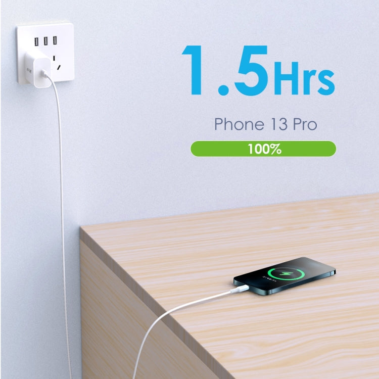 NORTHJO NOPD2000 PD 20W USB-C / Type-C Single Port Fast Wall Charger, Plug Type:US Plug(White) - USB Charger by NORTHJO | Online Shopping South Africa | PMC Jewellery | Buy Now Pay Later Mobicred