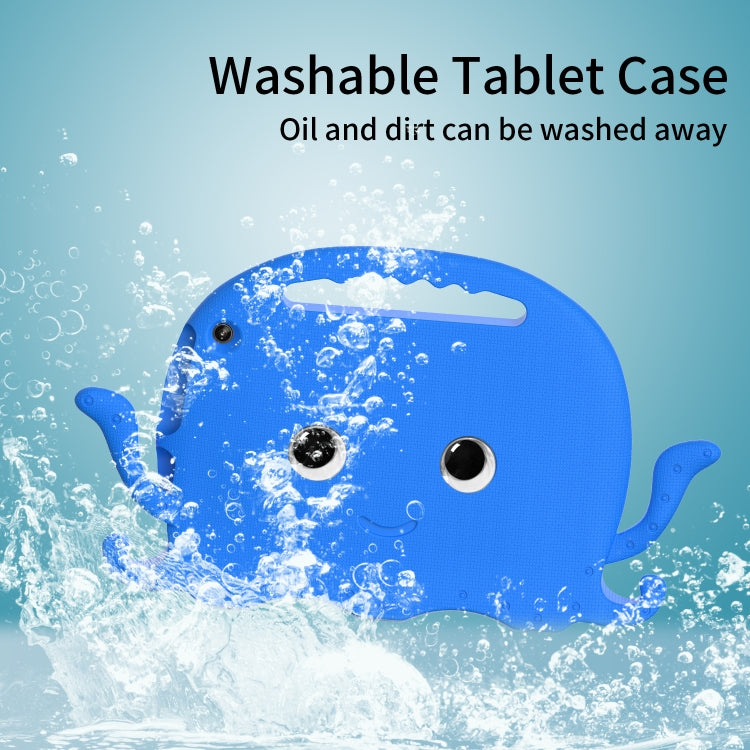 For Amazon Kindle Fire HD10 2021 Octopus Style EVA + PC Tablet Case with Strap(Blue) - Amazon by PMC TechLife | Online Shopping South Africa | PMC TechLife | Buy Now Pay Later Mobicred