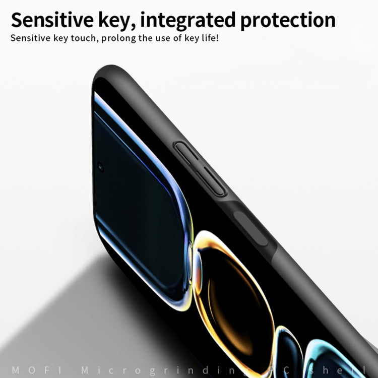 For Xiaomi Redmi K60E MOFI Frosted Ultra-thin PC Hard Case(Black) - Xiaomi Cases by MOFI | Online Shopping South Africa | PMC TechLife