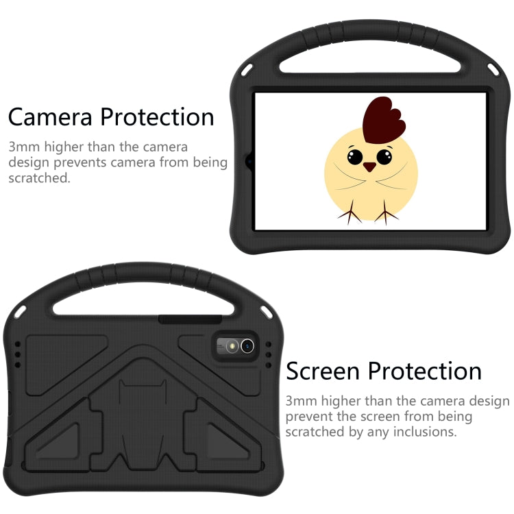 For Lenovo Tab M9 TB-310FU 2023 EVA Shockproof Tablet Case with Holder(Black) - Lenovo by PMC TechLife | Online Shopping South Africa | PMC TechLife | Buy Now Pay Later Mobicred