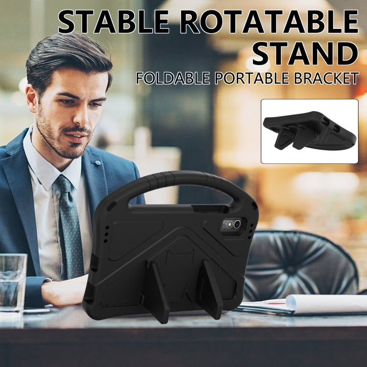 For Lenovo Tab M9 TB-310FU 2023 EVA Shockproof Tablet Case with Holder(Black) - Lenovo by PMC TechLife | Online Shopping South Africa | PMC TechLife | Buy Now Pay Later Mobicred