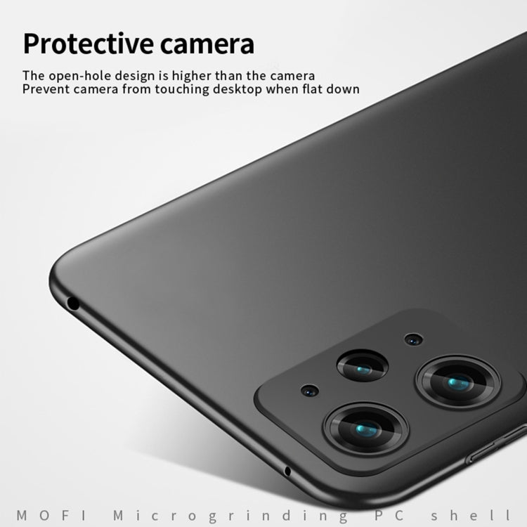 For?Redmi Note 12S MOFI Micro-Frosted PC Ultra-thin Hard Phone Case(Black) - Xiaomi Cases by MOFI | Online Shopping South Africa | PMC Jewellery