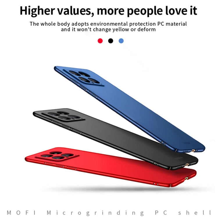For Xiaomi 14 MOFI Micro-Frosted PC Ultra-thin Hard Phone Case(Black) - free shipping - PMC TechLife - Order now!