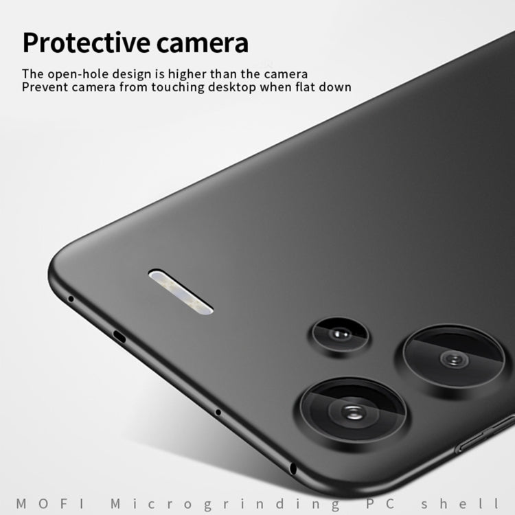 For Redmi Note 13 Pro+ MOFI Micro-Frosted PC Ultra-thin Hard Phone Case(Blue) - Note 13 Pro+ Cases by MOFI | Online Shopping South Africa | PMC Jewellery