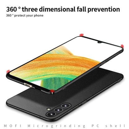 For Samsung Galaxy A55 5G MOFI Fandun Series Frosted PC Ultra-thin All-inclusive Phone Case(Black) - Galaxy Phone Cases by MOFI | Online Shopping South Africa | PMC Jewellery