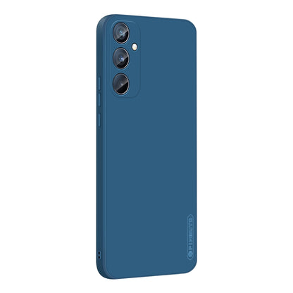 For Samsung Galaxy S24 FE 5G PINWUYO Sense Series Liquid Silicone TPU Phone Case(Blue) - Galaxy S24 FE 5G Cases by PINWUYO | Online Shopping South Africa | PMC Jewellery | Buy Now Pay Later Mobicred