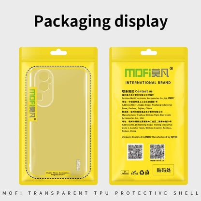 For OPPO Reno11 F MOFI Ming Series Transparent Ultra-thin TPU Phone Case(Transparent) - OPPO Cases by MOFI | Online Shopping South Africa | PMC Jewellery