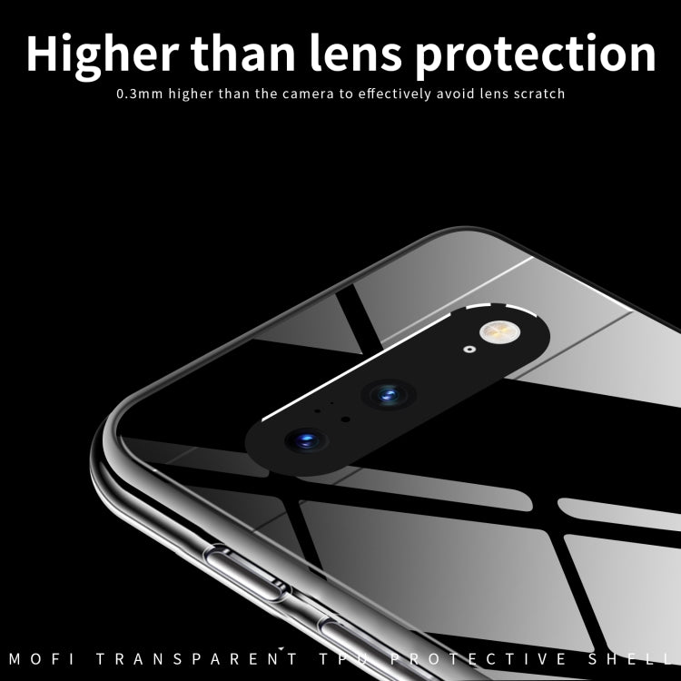 For Google Pixel 8 MOFI Ming Series Ultra-thin TPU Phone Case(Transparent) - Google Cases by MOFI | Online Shopping South Africa | PMC TechLife