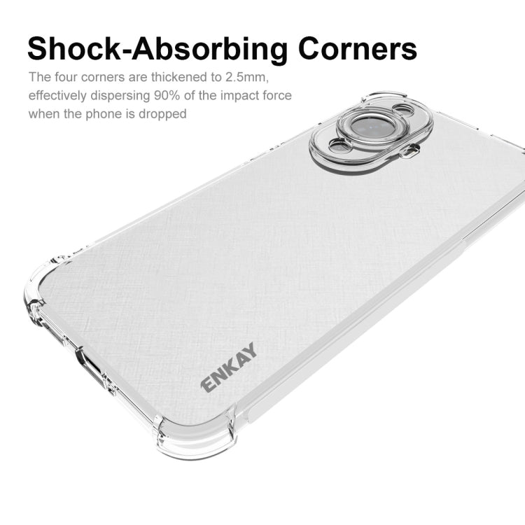 For Huawei nova 11 4G ENKAY Hat-Prince Transparent TPU Shockproof Phone Case - free shipping - PMC TechLife - Order now!