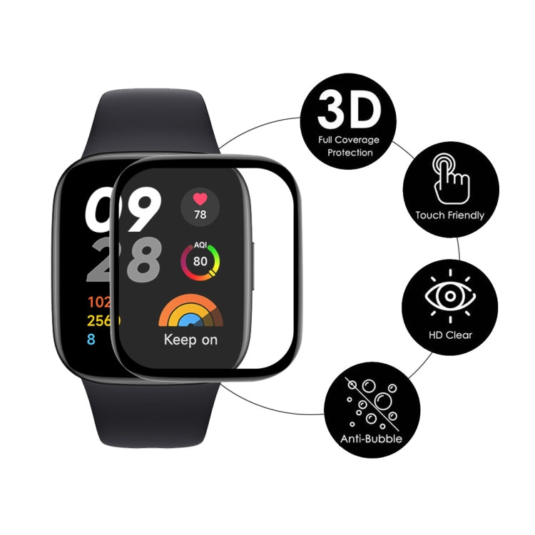 For Redmi Watch 3 Lite 2pcs ENKAY ENKAY 3D Full Coverage Soft PC Edge PMMA HD Screen Film - free shipping - PMC TechLife - Order now!
