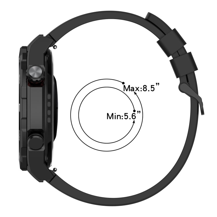 For Huawei Watch Ultimate Long & Short Sports Solid Color Silicone Watch Band Set(Sky Blue) - Watch Bands by PMC TechLife | Online Shopping South Africa | PMC TechLife