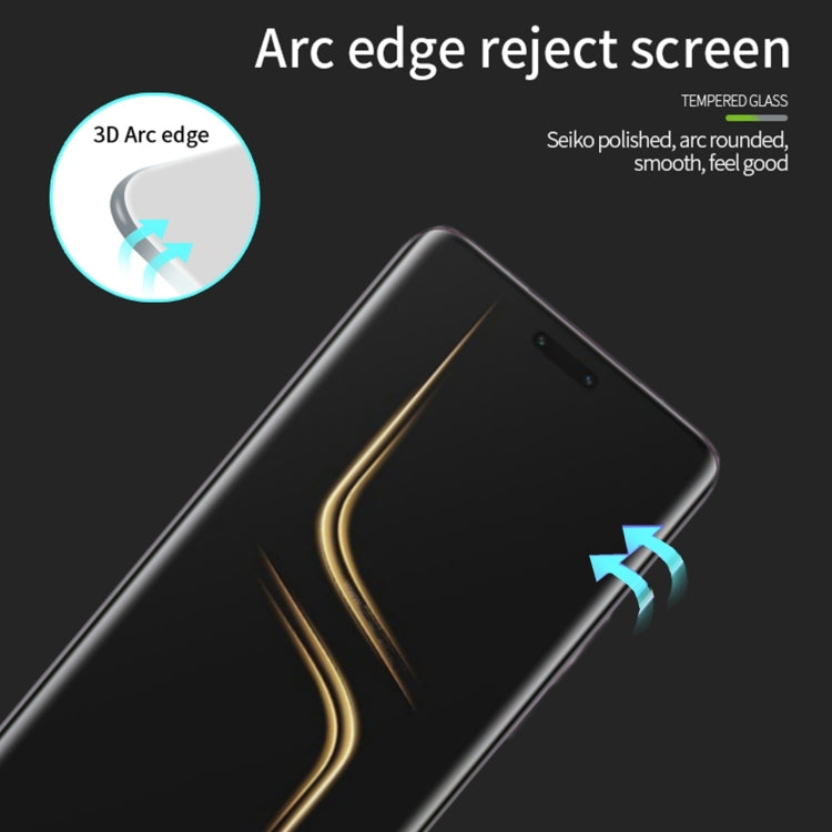 For Honor Magic6 Ultimate / Magic6 RS PINWUYO 9H 3D Hot Bending Tempered Glass Film(Black) - Honor Tempered Glass by PINWUYO | Online Shopping South Africa | PMC Jewellery | Buy Now Pay Later Mobicred