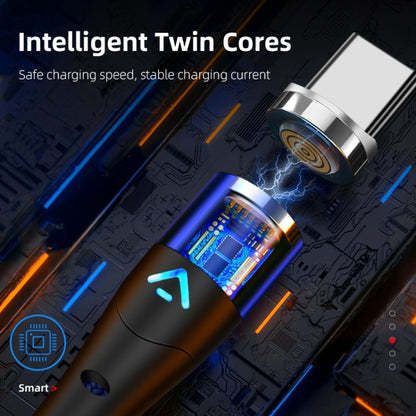 ENKAY 2 in 1 3A USB to 8 Pin + Type-C Magnetic Fast Charging Data Cable, Length:1m(Blue) - Charging Cable & Head by ENKAY | Online Shopping South Africa | PMC Jewellery | Buy Now Pay Later Mobicred