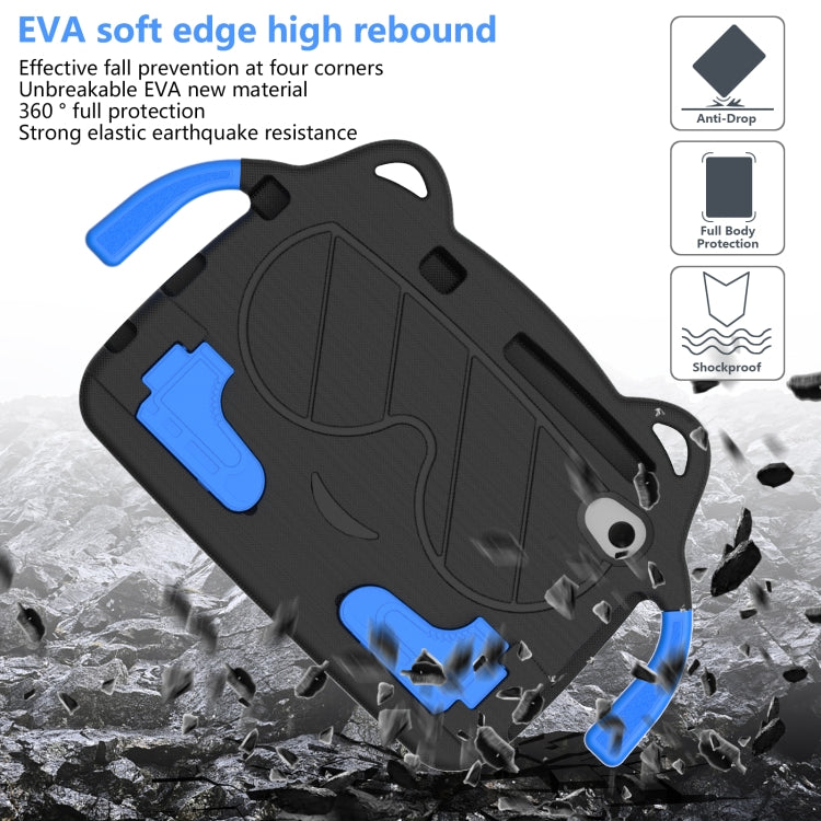 For Huawei MediaPad M5 Lite 8.0 Ice Baby EVA Shockproof Hard PC Tablet Case(Black+Blue) - Huawei by PMC TechLife | Online Shopping South Africa | PMC TechLife | Buy Now Pay Later Mobicred
