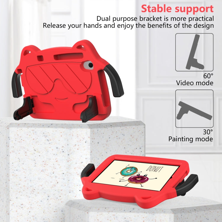 For Huawei MediaPad M5 Lite 8.0 Ice Baby EVA Shockproof Hard PC Tablet Case(Red+Black) - Huawei by PMC TechLife | Online Shopping South Africa | PMC TechLife | Buy Now Pay Later Mobicred