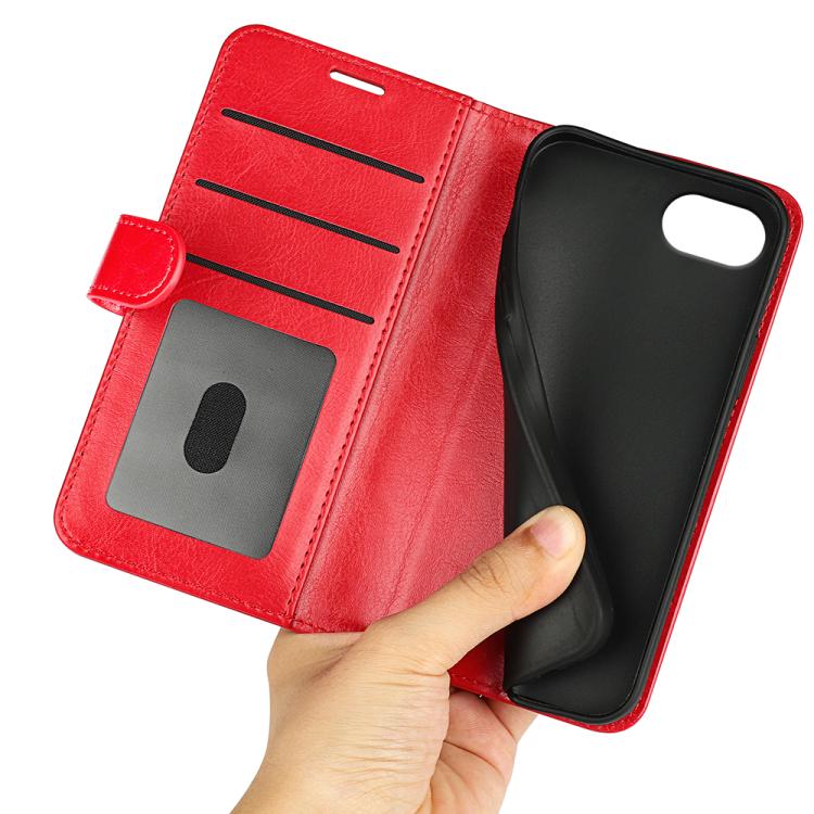 For iPhone 16e R64 Texture Horizontal Flip Leather Phone Case(Red) - free shipping - PMC TechLife - Order now!