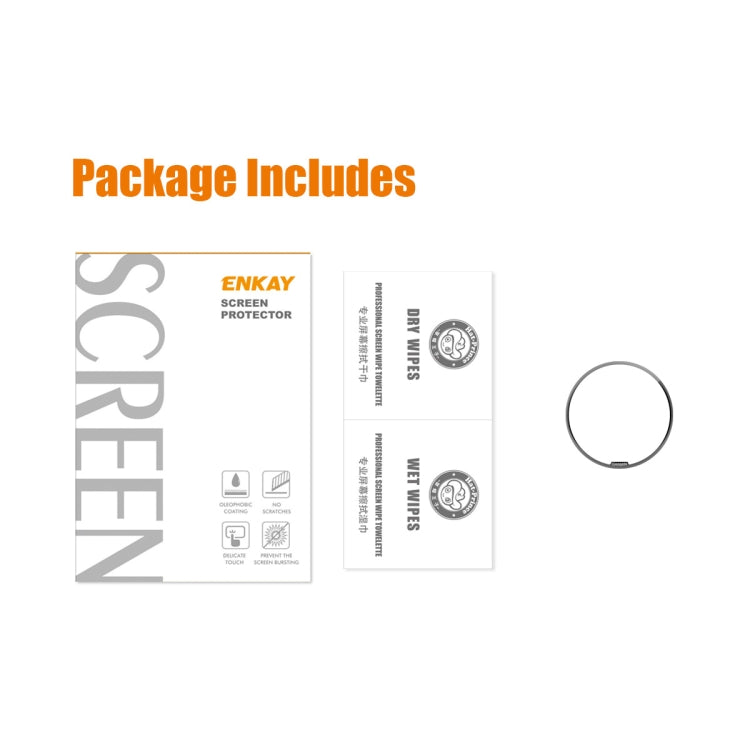 For Garmin Epix Pro Gen 2 42mm ENKAY 3D Full Coverage Soft PC Edge PMMA HD Screen Protector Film - free shipping - PMC TechLife - Order now!