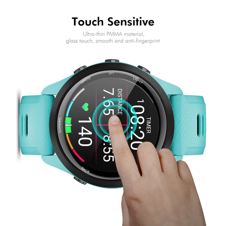 For Garmin Forerunner 245 / 245 Music 2pcs ENKAY 3D Full Coverage Soft PC Edge PMMA HD Screen Protector Film - free shipping - PMC TechLife - Order now!