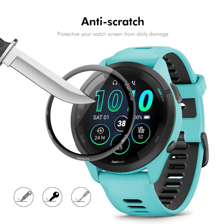 For Garmin Forerunner 245 / 245 Music 2pcs ENKAY 3D Full Coverage Soft PC Edge PMMA HD Screen Protector Film - free shipping - PMC TechLife - Order now!