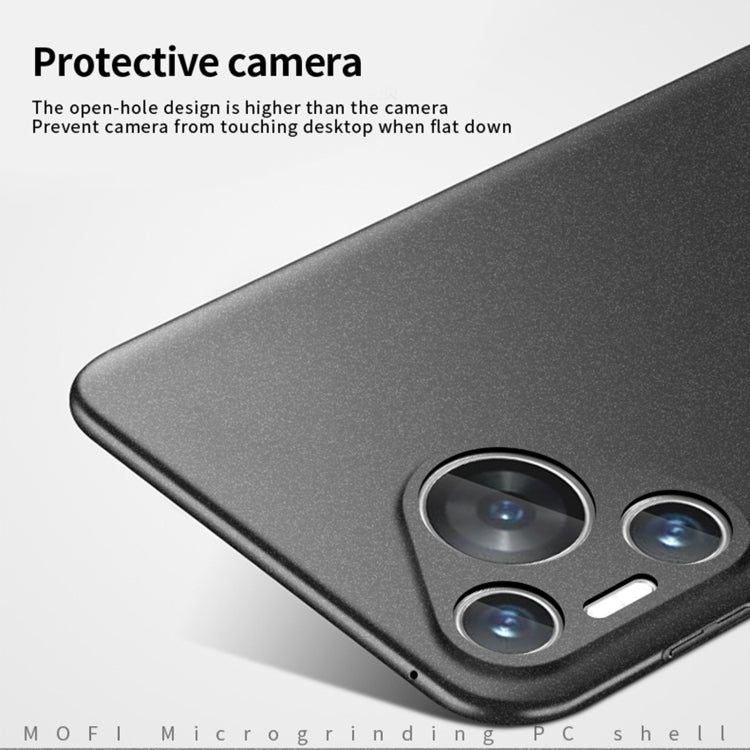 For Huawei P70 Pro MOFI Fandun Series Frosted PC Ultra-thin All-inclusive Phone Case(Gray) - Huawei Cases by MOFI | Online Shopping South Africa | PMC Jewellery