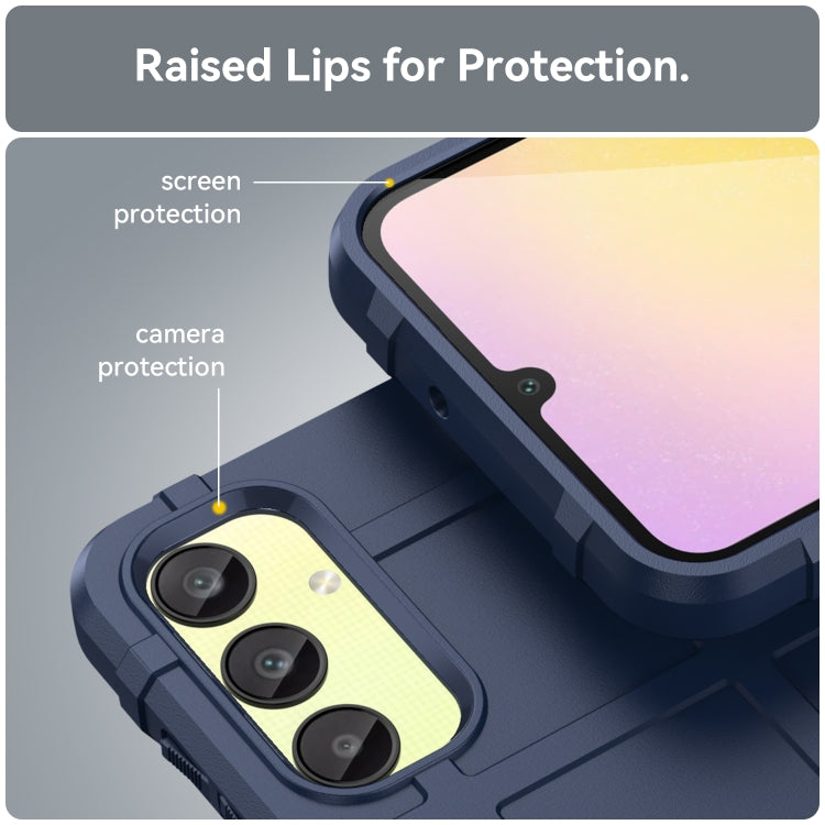 For Samsung Galaxy A35 Full Coverage Shockproof TPU Phone Case(Blue) - Galaxy Phone Cases by PMC TechLife | Online Shopping South Africa | PMC TechLife