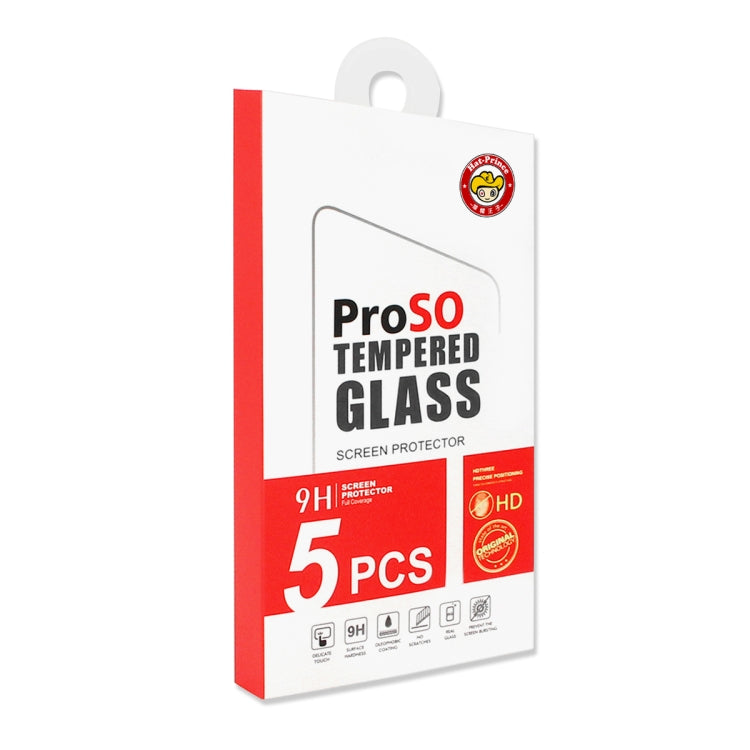 For Motorola Moto G Power 2024 5pcs ENKAY Full Glue High Aluminum-silicon Tempered Glass Film - Motorola Tempered Glass by ENKAY | Online Shopping South Africa | PMC Jewellery | Buy Now Pay Later Mobicred