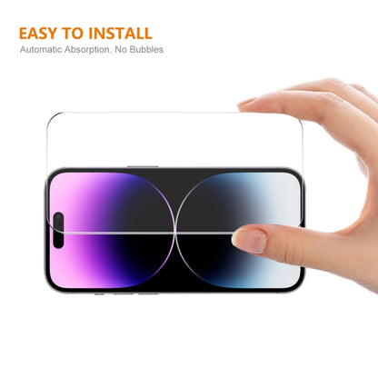 For iPhone 16 Pro 10pcs ENKAY 0.26mm 9H 2.5D High Aluminum-silicon Tempered Glass Film - iPhone 16 Pro Tempered Glass by ENKAY | Online Shopping South Africa | PMC Jewellery | Buy Now Pay Later Mobicred