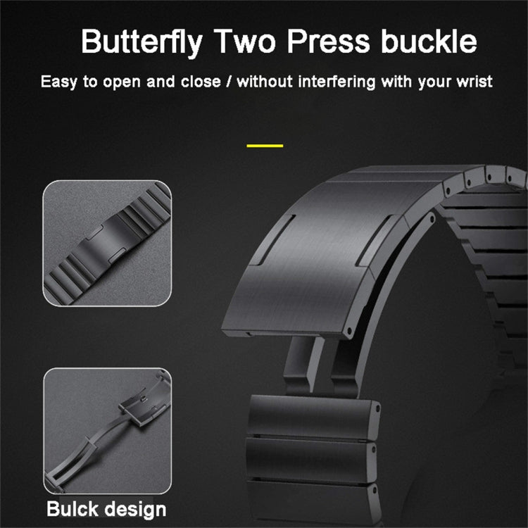 For Huawei Watch GT 2 Pro Titanium Alloy Quick Release Watch Band(Silver) - Watch Bands by PMC TechLife | Online Shopping South Africa | PMC TechLife