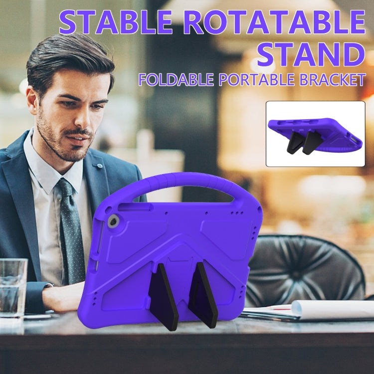 For Amazon Fire Max 11 2023 EVA Shockproof Tablet Case with Holder(Purple) - Amazon by PMC TechLife | Online Shopping South Africa | PMC TechLife | Buy Now Pay Later Mobicred