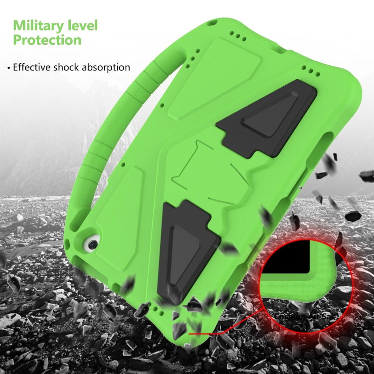For Amazon Fire Max 11 2023 EVA Shockproof Tablet Case with Holder(Green) - Amazon by PMC TechLife | Online Shopping South Africa | PMC TechLife | Buy Now Pay Later Mobicred