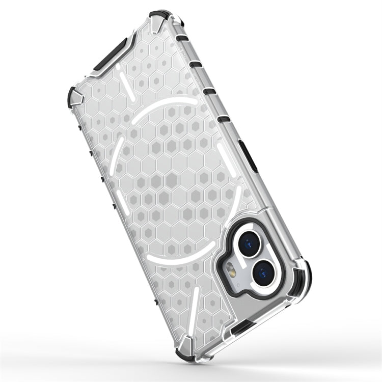 For Nothing Phone 2 Shockproof Honeycomb Phone Case(Black) - More Brand by PMC TechLife | Online Shopping South Africa | PMC TechLife