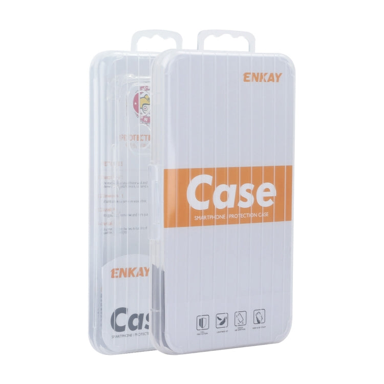 For iPhone 16 Plus ENKAY Hat-Prince Transparent TPU Shockproof Phone Case - iPhone 16 Plus Cases by ENKAY | Online Shopping South Africa | PMC TechLife | Buy Now Pay Later Mobicred