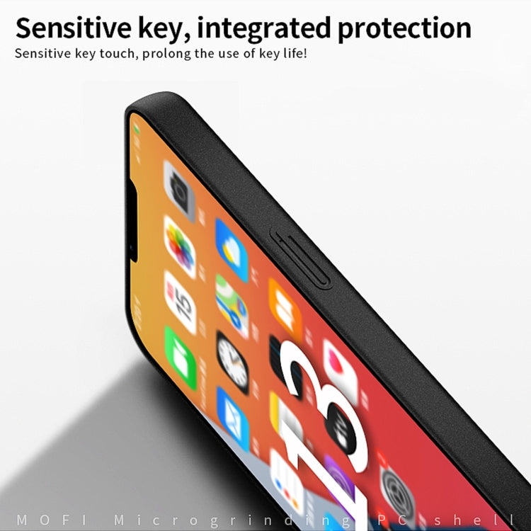 For iPhone 15 Plus  MOFI Fandun Series Frosted PC Ultra-thin All-inclusive Phone Case(Red) - More iPhone Cases by MOFI | Online Shopping South Africa | PMC TechLife