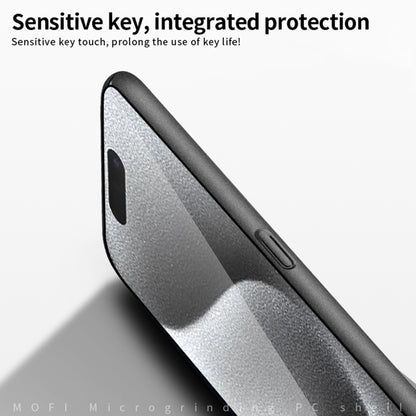 For iPhone 16 Pro Max MOFI Fandun Series Frosted PC Ultra-thin All-inclusive Phone Case(Gray) - iPhone 16 Pro Max Cases by MOFI | Online Shopping South Africa | PMC Jewellery | Buy Now Pay Later Mobicred