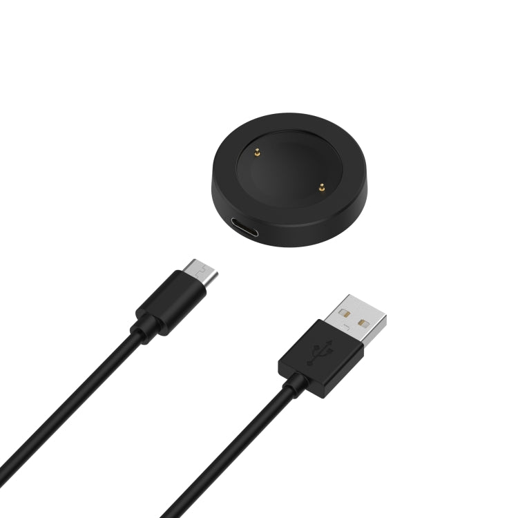 For Honor Watch GS3 MUS-B19 Split Mmagnetic Suction Watch Charging Cable, Length: 1m(Black) - Charger by PMC TechLife | Online Shopping South Africa | PMC TechLife | Buy Now Pay Later Mobicred