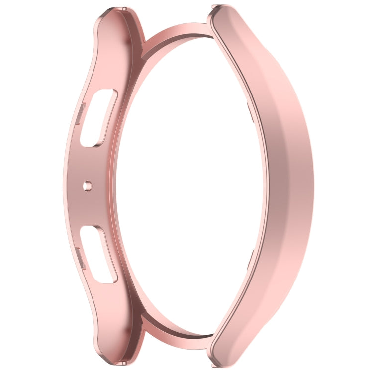 For Samsung Galaxy Watch 6 40mm Half Coverage Hollow PC Watch Protective Case(Rose Gold) - Watch Cases by PMC Jewellery | Online Shopping South Africa | PMC Jewellery