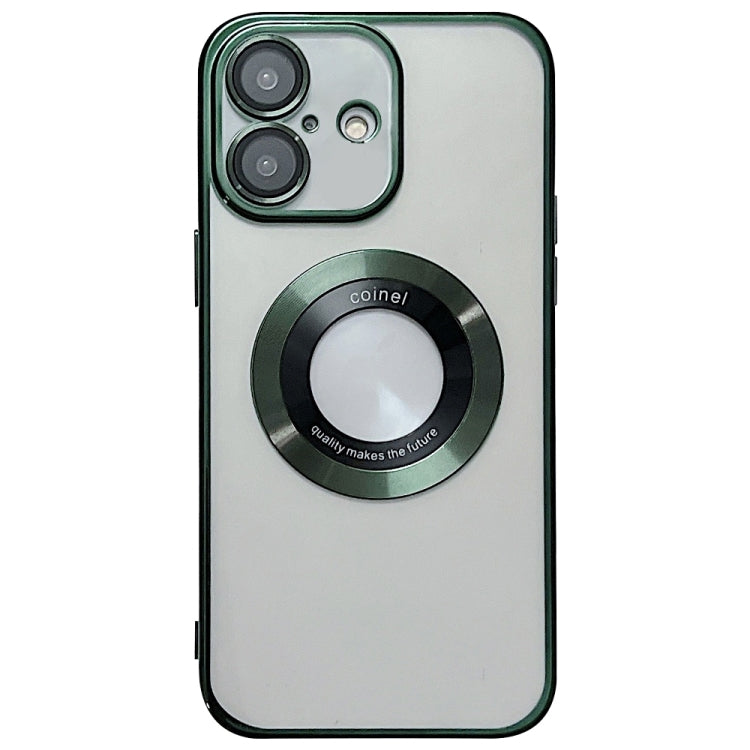 For iPhone 16 Electroplating Magsafe TPU Phone Case(Green) - iPhone 16 Cases by PMC TechLife | Online Shopping South Africa | PMC TechLife | Buy Now Pay Later Mobicred