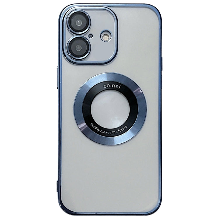 For iPhone 16 Electroplating Magsafe TPU Phone Case(Blue) - iPhone 16 Cases by PMC TechLife | Online Shopping South Africa | PMC TechLife | Buy Now Pay Later Mobicred