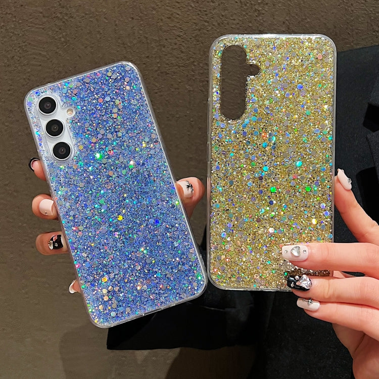 For Samsung Galaxy S24+ 5G Glitter Sequins Epoxy TPU Phone Case(Green) - free shipping - PMC TechLife - Order now!