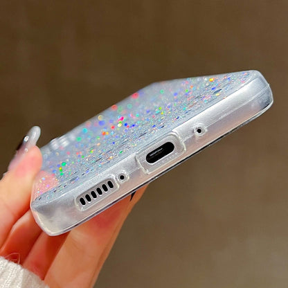 For Samsung Galaxy S24 Ultra 5G Glitter Sequins Epoxy TPU Phone Case(Purple) - Galaxy S24 Ultra 5G Cases by PMC Jewellery | Online Shopping South Africa | PMC Jewellery