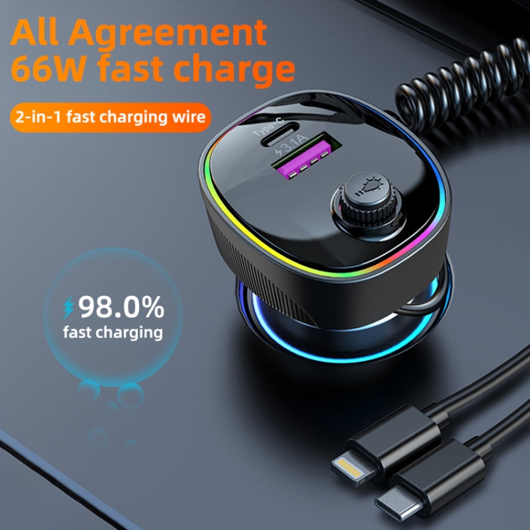 K11 Portable USB + Type-C PD Car Charger Phone Tablet Fast Charging Adapter - Car Charger by PMC TechLife | Online Shopping South Africa | PMC TechLife | Buy Now Pay Later Mobicred