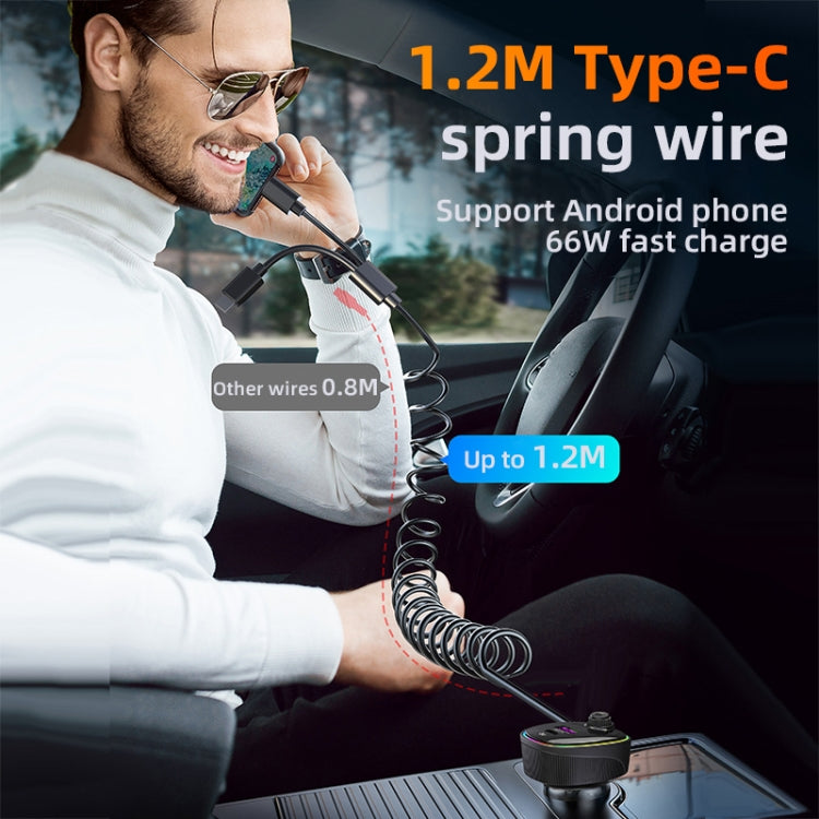 K11 Portable USB + Type-C PD Car Charger Phone Tablet Fast Charging Adapter - Car Charger by PMC TechLife | Online Shopping South Africa | PMC TechLife | Buy Now Pay Later Mobicred