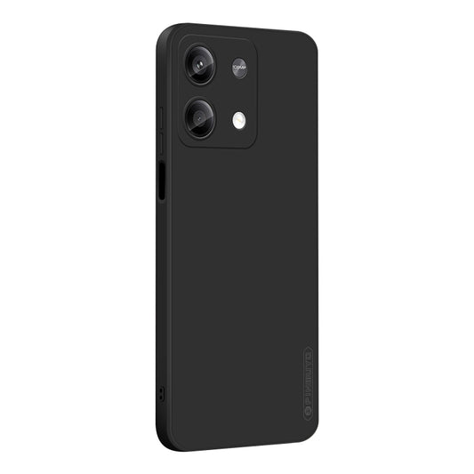 For Xiaomi Redmi Note 13 PINWUYO Sense Series Liquid Silicone TPU Phone Case(Black) - Note 13 Cases by PINWUYO | Online Shopping South Africa | PMC Jewellery | Buy Now Pay Later Mobicred