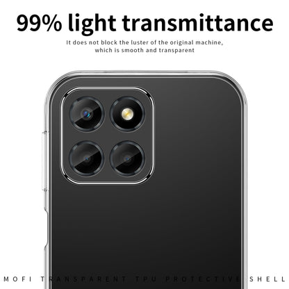 For Honor X6A MOFI Ming Series Ultra-thin TPU Phone Case(Transparent) - Honor Cases by MOFI | Online Shopping South Africa | PMC Jewellery